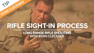 Rifle Sightin Process  LongRange Rifle Shooting with Ryan Cleckner [upl. by Recneps]