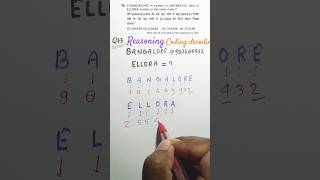 Q73 codingdecoding reasoning ssc [upl. by Asenev441]