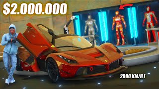 AKU MEMBELI MOBIL HYPERCAR MEWAH FERRARI DI GTA 5 ROLEPLAY [upl. by Aciras]