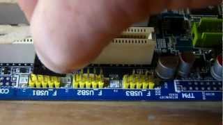 How to connect front panel connectors to the motherboard [upl. by Asert]