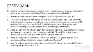 Sosialisasi Rekrutmen Internsip Dokter amp Dokter Gigi Penempatan November 2024 [upl. by Werdn]