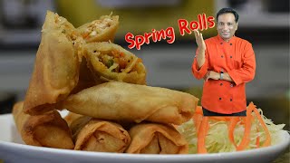 Spring Rolls  By VahChef  VahRehVahcom [upl. by Rabush]