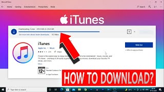 How to Download and Install iTunes on PC  Step by Step [upl. by Arateehc]