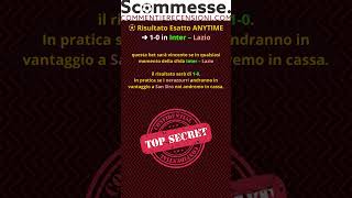 ⚽ PRONOSTICI Scommesse calcio segrete 37A giornata di Serie A💰scommesse scommessesportive [upl. by Notna]