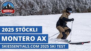 2025 Stockli Montero AX  SkiEssentialscom Ski Test Review [upl. by Eiroc]