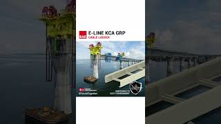 EAE GRP Cable Ladders Products Used in the Storstrom Bridge [upl. by Jose556]