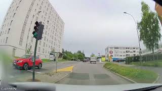 4K  Drivers License Practice Test 2 🇳🇴 Norway  Risløkka Trafikkstasjon  Garmin Dash Cam Mini 2 [upl. by Perrin291]