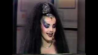 NINA HAGEN  LETTERMAN INTERVIEW 1985 [upl. by Nace]