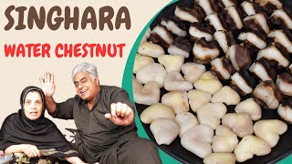 Water Chestnut  Sanghara Recipe  Water Chestnut Recipe  Veg Recipe [upl. by Yeo]