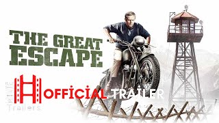 The Great Escape Theatrical HD Movie Trailer 1963 [upl. by Notsirt]