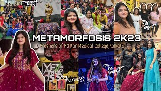 Freshers Party of RG Kar Medical College Kolkata  Metamorfosis ReinKarnated 2023 [upl. by Dnaletak]