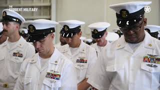 Chaplains Conduct Prayer Service For Passed Sailor [upl. by Spillihp]