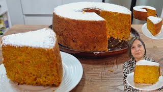 Gran QueQue de Zanahoria 30 porciones Pound Cake Ponqué Bizcocho Silvana Cocina [upl. by Notsek201]