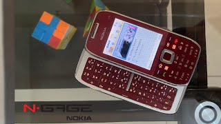 NOKIA E75 Ngage 20  ONE Gameplay 2022  LEGEND Symbian phone from 2009 [upl. by Nonad]