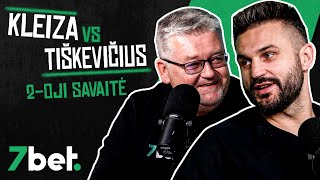 Kleiza vs Tiškevičius 60  7bet Kokie Žalgirio šansai Pirėjuje [upl. by Marienthal]