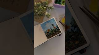 ✨☁️ trending viralart viralvideo shorts art painting diy artandcraft [upl. by Giverin]