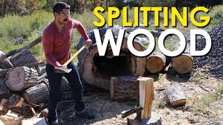 How to Split Wood  The Art of Manliness [upl. by Arimak]