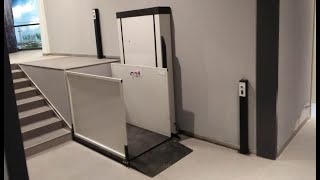 Skystair Vertical Platform Lift For Whelchair and Elderly Disabled People [upl. by Lillywhite]