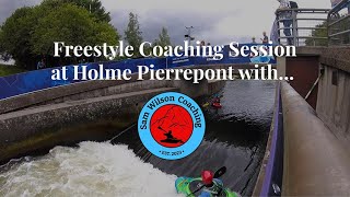 Freestyle Coaching Session at HPP with Team GB paddler and coach Sam Wilson [upl. by Adnilram]