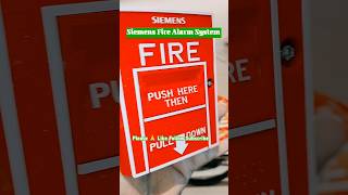 Siemens Fire Alarm Pull Station youtube electrical firealarm fire firesafety knxtraining [upl. by Lyda]