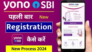 How to register yono sbi app  SBI yono new registration  yono app kaise register kare  yono sbi [upl. by Arrekahs]