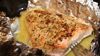 BEST SALMON EVER  Parmesan Herb amp Garlic Salmon [upl. by Craddock]