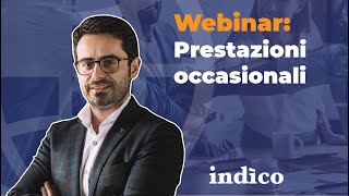 Webinar Prestazioni occasionali  Come cambiano dal 2022  Le comunicazioni preventive [upl. by Ramedlab]