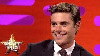 Zac Efrons Hilarious Spanish Voiceover  The Graham Norton Show [upl. by Nnylyaj]