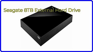 REVIEW 2024 Seagate 8TB External Hard Drive ESSENTIAL details [upl. by Robinia]