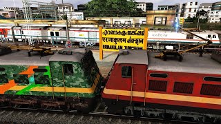 Ernakulam  Bilaspur Sf Express  Journey From Ernakulam Jn  Railworks Gameplay [upl. by Mini115]