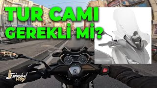 XMAX için Givi D2136ST tur camı artılarıeksileri [upl. by Tirreg]