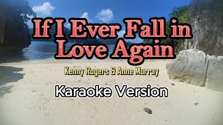 If I Ever Fall In Love Again  karaoke [upl. by Joana]