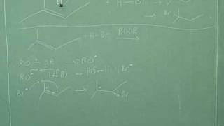 Alkenes addition of HBr BH3 X2 2 [upl. by Netsrik662]