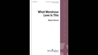 What Wondrous Love Is This  Robert Scholz [upl. by Allis]