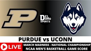 PURDUE VS CONNECTICUT LIVE 🏀 NCAAM Basketball National Championship 🏆 APR 8 2024 [upl. by Briano899]