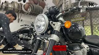 Chief Fairing  Batwing Fairing  Royal Enfield  Super Meteor 650 [upl. by Ttik]