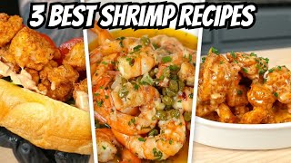 How To Cook Shrimp 3 Different Delicious Ways Easy Shrimp Recipes [upl. by Latham]