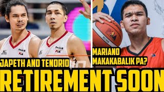 GINEBRA RETIREMENT SOON NI JAPETH AT LA TENORIO  ALJON MARIANO MAKAKABALIK PA SA LINEUP [upl. by Metzger]