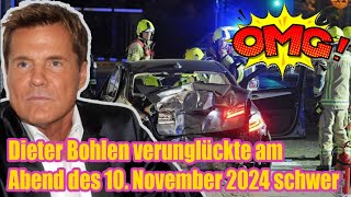 Dieter Bohlen verunglückte am Abend des 10 November 2024 schwer [upl. by Ali]