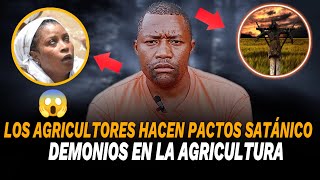 TESTIMONIOS PACTOS SATÁNICOS EN LA AGRICULTURA  COLOCAN VELAS EN CRUZ Y SIEMBRAN BOTELLAS [upl. by Joyann]