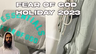 Fear of God Essentials Holiday 2023 Drop [upl. by Thaddaus]