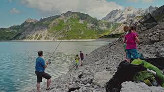 Fischen am Lünersee  Ein Hochgenuss für Angler [upl. by Curran]