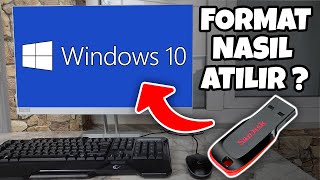 Windows 10 format atma  format nasıl atılır [upl. by Akiras]