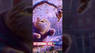 UNIMAGINABLE FLUFFY CATS GHOSTLY QUEST 😻😻 shorts viral funny trending unbelievable ai [upl. by Laidlaw]