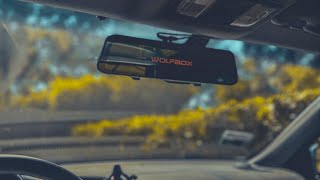 Wolfbox G900 Rear View Dashcam unboxing  install  review [upl. by Lavern365]