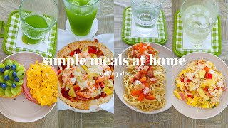 vlog  what I eat in a week 🍕 simple everyday meals  asian food  realistic [upl. by Llesirg377]