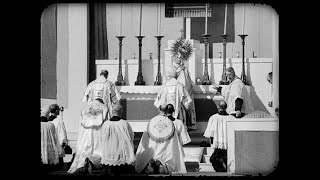 Holy Hour for veterans in Boston USA 1946 HD [upl. by Htebirol854]