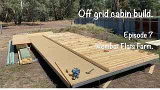 40s plus couple build off grid cabin to avoid rent ep 7 Wombat Flats Farm [upl. by Normi]