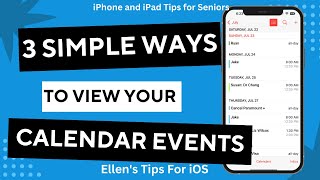 3 Simple Calendar Widgets on Your iPhone and iPad [upl. by Aniratak511]