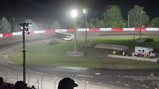 Grundy County Speedway Figure 8 Trailer Race [upl. by Baggett]